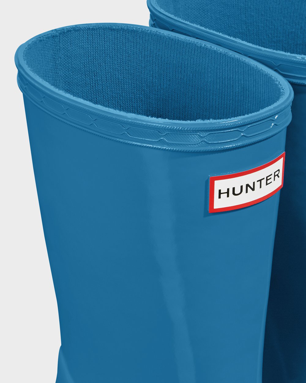 Botas De Agua Hunter Niños Original First Classic Gloss - Azules - Argentina 9472PJYXG